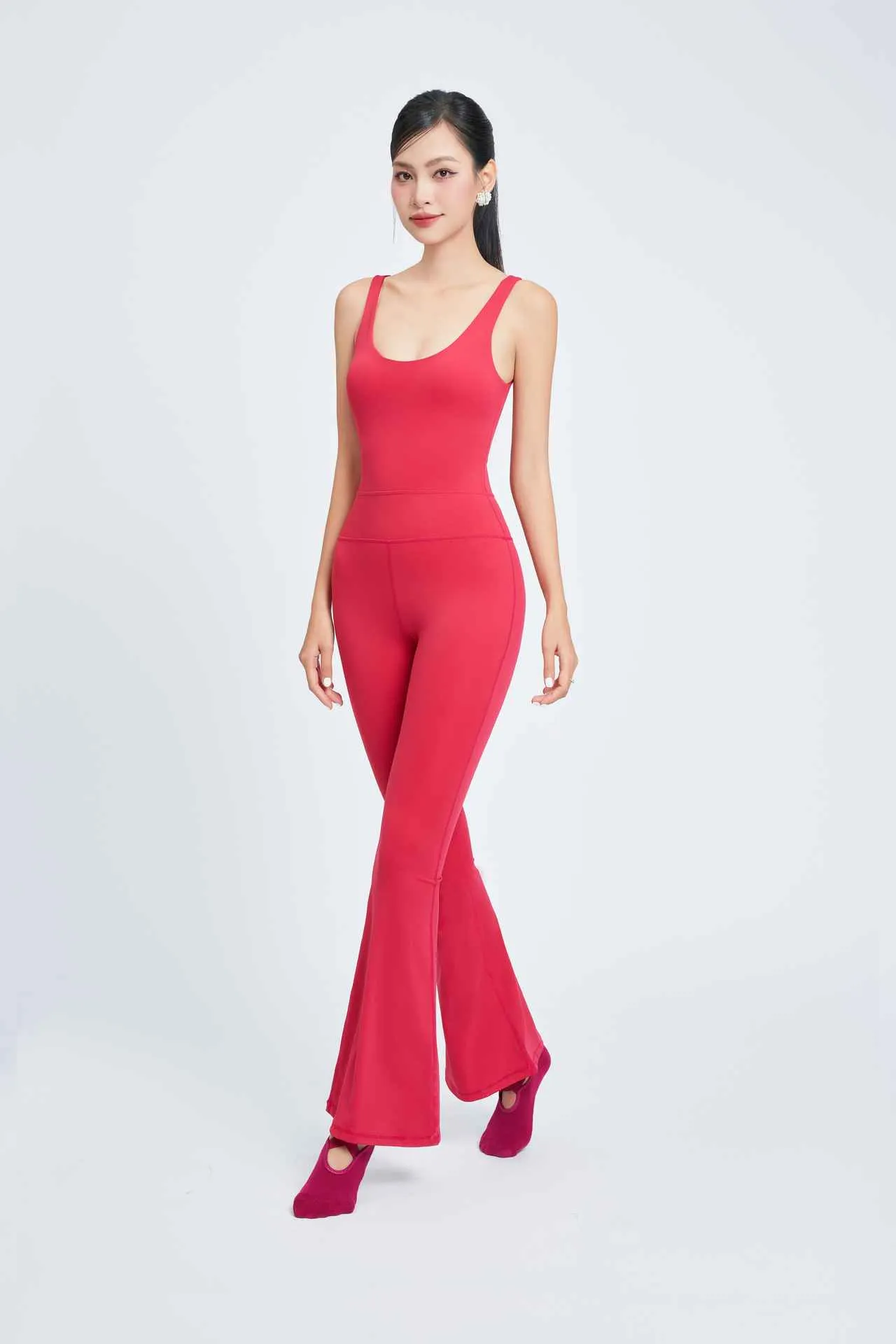 Bộ jum liền ống loe hồng đào